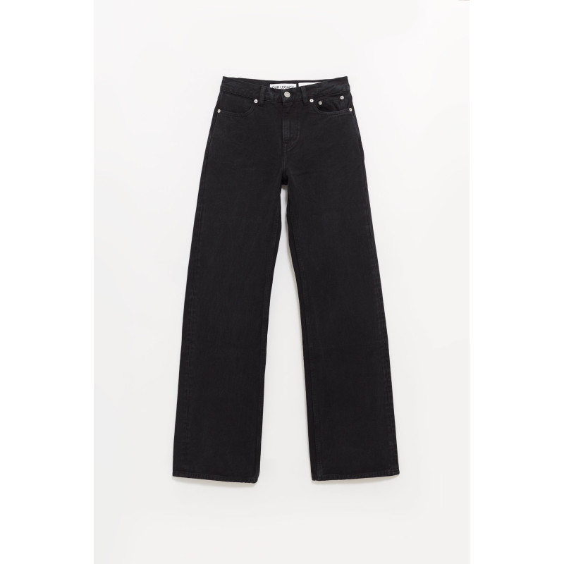 OUR LEGACY OVERDYED HIGHWAY BLACK WATA CUT JEANS